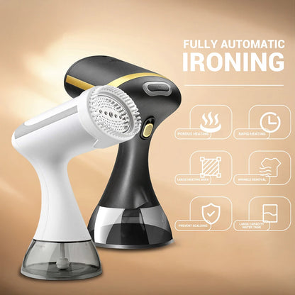 Travel Garment Steamer Handheld Steamer for Clothes 1500W Portable Steamer with 350ml Water Tank Removes Wrinkles