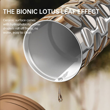 Ceramic Coffee Cup Stainless Steel Portable Intelligent Vacuum Mug
