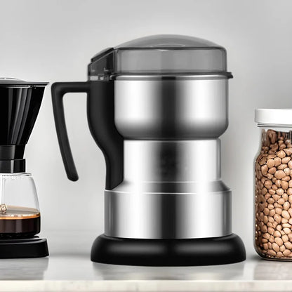 300W Kitchen Multifunctional 4 Blade Grain Grinder Coffee Chopping Home Electric Coffee Grinder Nut Bean Flavor Blender