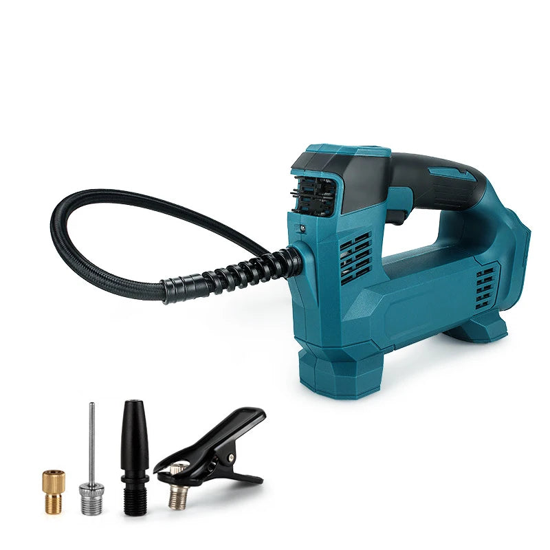 High Pressure Air Tire Inflator Cordless Househeld Auto Inflatable Pump Ball Car Power Tool For Makita 18V Battery Pin