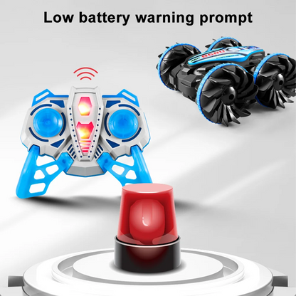 Amphibious Remote Control Car Gesture Sensor 4WD Off-Road Toy Car 360 Degree Rotating Waterproof RC Stunt Car for Kids Gifts