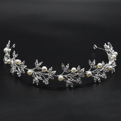 Bridal Jewelry, Alloy Rhinestones, Wedding Hair Accessories, Headbands, European and American Wedding Dresses, Headdress Accesso