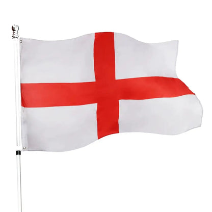 Large England Flag - 5ft x 3ft English Flag - Euros Football Supporter Indoor Outdoor Decoration - St Georges Day