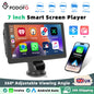 Podofo 7'' Screen Carplay MP5 Portable Smart Player Supports Android Auto With Apple Aiplay BT Music