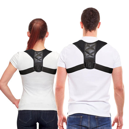 Podofo Adjustable Clavicle Posture Corrector Men Woemen Upper Back Brace Shoulder Lumbar Support Belt Corset Posture Correction