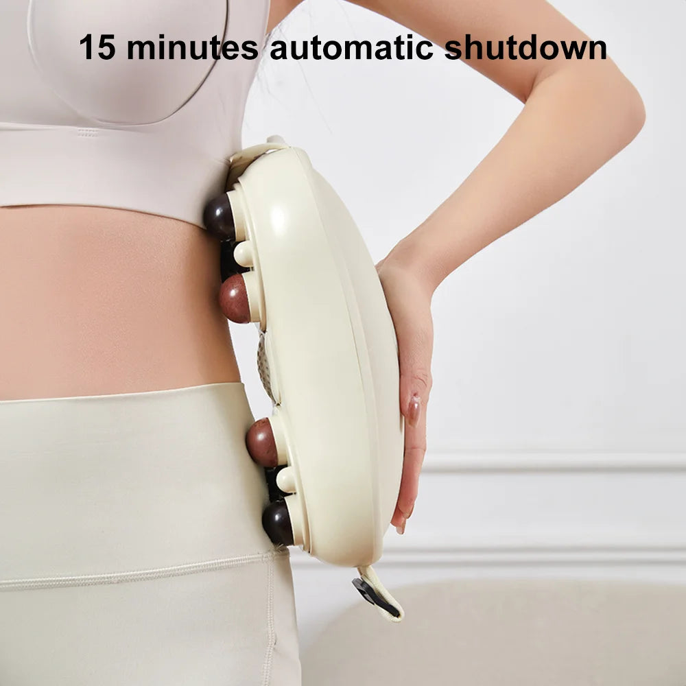 Waist Roller Massage Device Tool For Woman Abdomen Promote Intestinal Peristalsis  Body Sculpting Machin Abdominal Massager