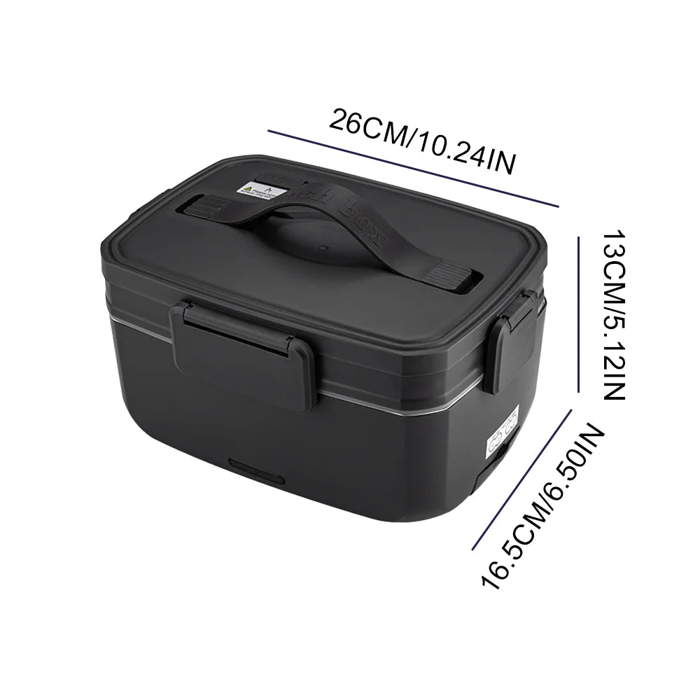 Clearance Sale 1.5L/3L Electric Lunch Box 40W/90W Fast Heating Portable Self-Heating Food Container Stainless Steel Liner Button Control Bento Box for Office School Travel UK Stock