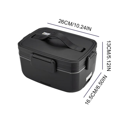 Clearance Sale 1.5L/3L Electric Lunch Box 40W/90W Fast Heating Portable Self-Heating Food Container Stainless Steel Liner Button Control Bento Box for Office School Travel UK Stock