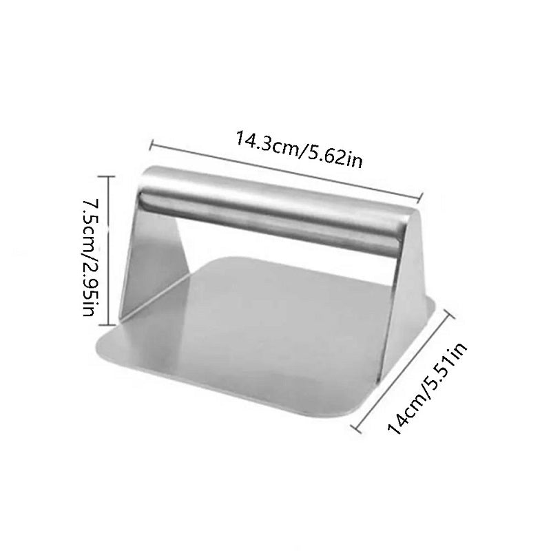 Hamburger Press 304 Stainless Steel Non-Stick Meat Beef Grill Burger Press Patty Maker Hamburger Maker Kitchen Supplies