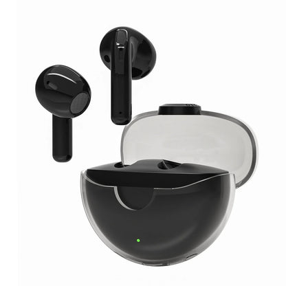 XY-90 Transparent Case Wireless Bluetooth Earphones New 5.1 Half In Ear Dual Ear TWS Stereo