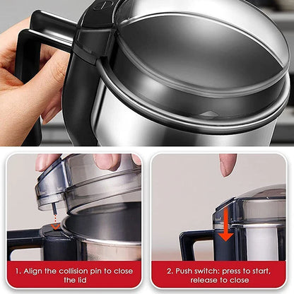 300W Kitchen Multifunctional 4 Blade Grain Grinder Coffee Chopping Home Electric Coffee Grinder Nut Bean Flavor Blender