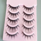Cartoon Bushy Black Terrier Big Devil False Eyelashes Whole Piece Barbie Eyelashes Natural Little Devil