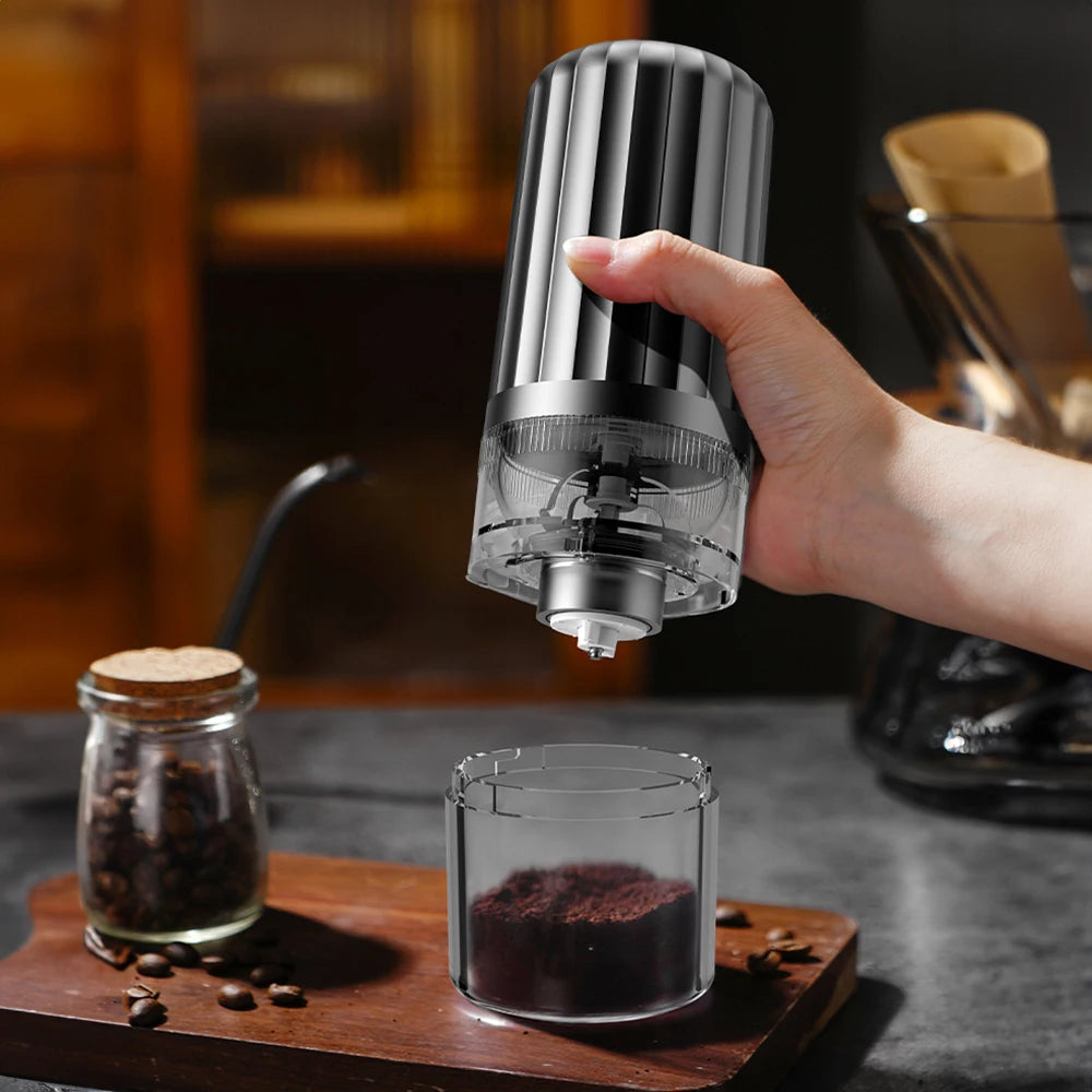 Portable Electric Coffee Grinder Household USB Rechargerable Ultrafine Pulverizer Mini Coffee Bean Grinder Food Spice Grinder