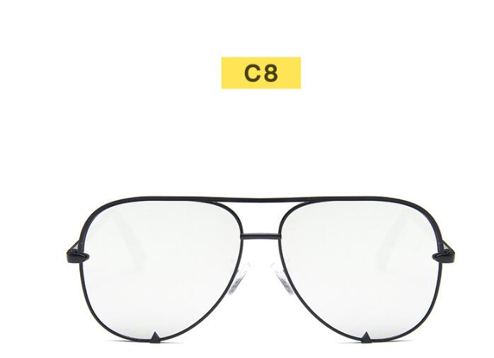 Fashion Gradient Metal Frame Pilot Sunglasses Men Women Classic Retro Driving Sun Glasses Brand Designer UV400