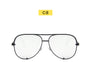Fashion Gradient Metal Frame Pilot Sunglasses Men Women Classic Retro Driving Sun Glasses Brand Designer UV400