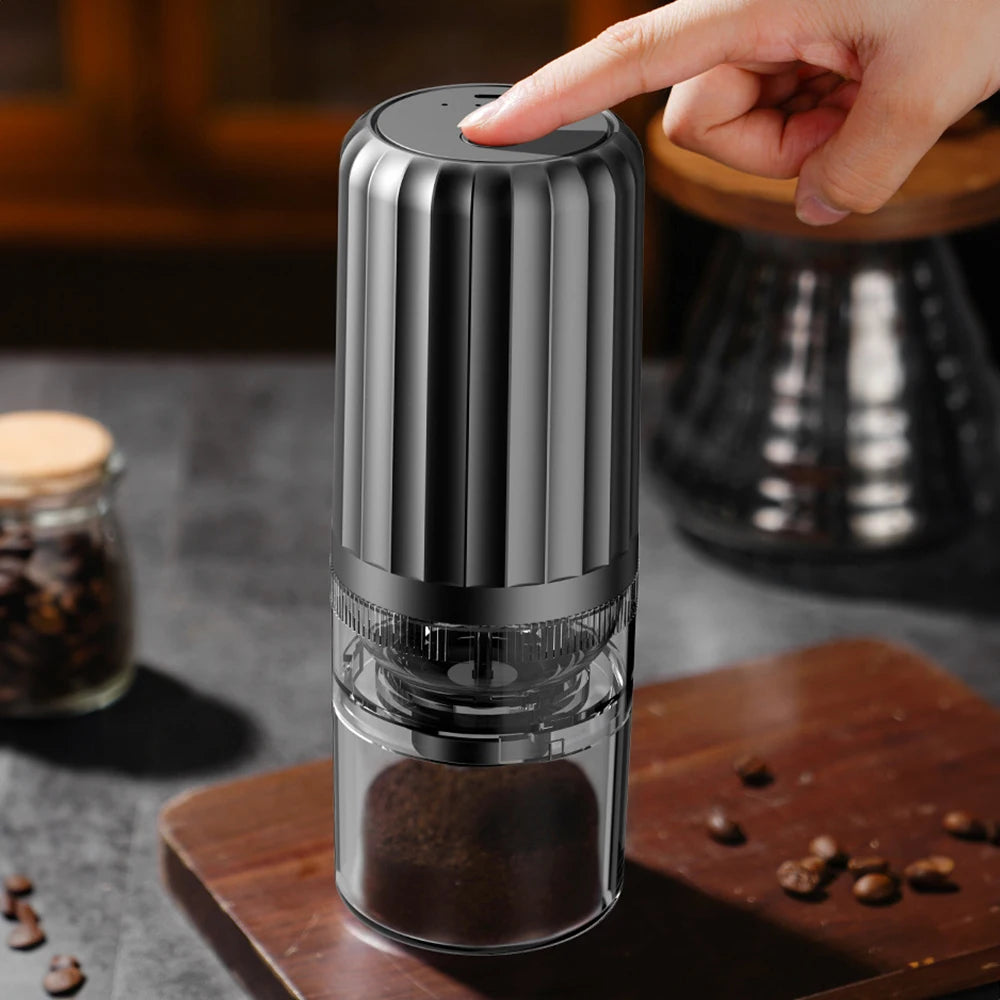Portable Electric Coffee Grinder Household USB Rechargerable Ultrafine Pulverizer Mini Coffee Bean Grinder Food Spice Grinder