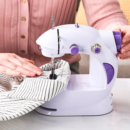 Home Portable Sewing Desktop Automatic Sewing Machine  Multifunctional Mini Fashion Small Sewing Machine
