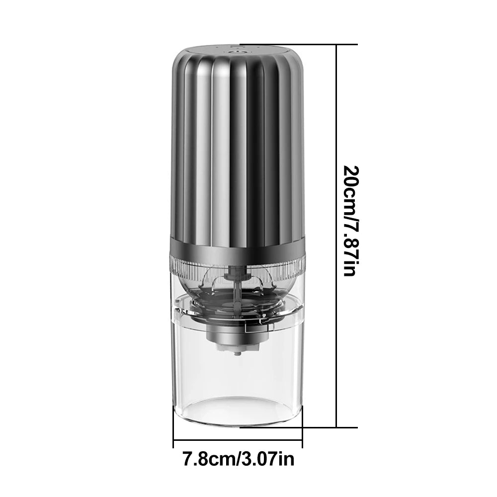 Portable Electric Coffee Grinder Household USB Rechargerable Ultrafine Pulverizer Mini Coffee Bean Grinder Food Spice Grinder