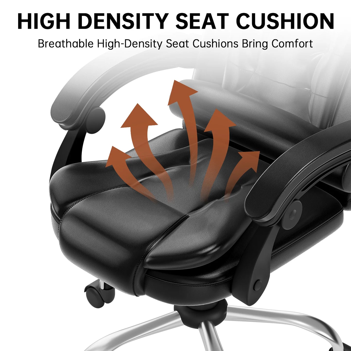Executive Office Chair High Back Desk Chair Ergonomic Recliner Computer Chair Gaming Chair for Home Office Working