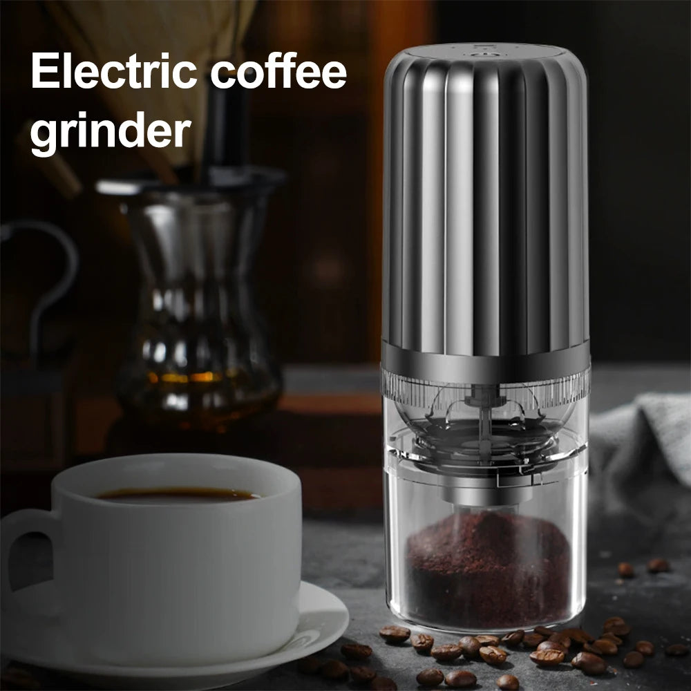 Portable Electric Coffee Grinder Household USB Rechargerable Ultrafine Pulverizer Mini Coffee Bean Grinder Food Spice Grinder