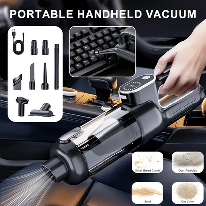 16000Pa Strong Suction Mini Handheld Integrated Blowing And Suction Vacuum Cleaner Wireless High-Power Portable  Vacuum Cleaner