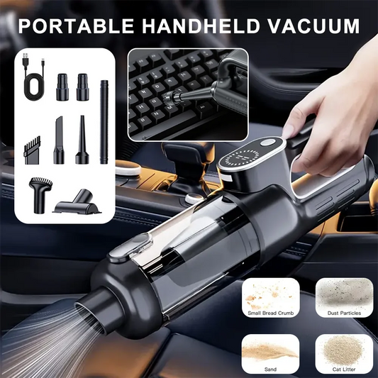 16000Pa Strong Suction Mini Handheld Integrated Blowing And Suction Vacuum Cleaner Wireless High-Power Portable  Vacuum Cleaner