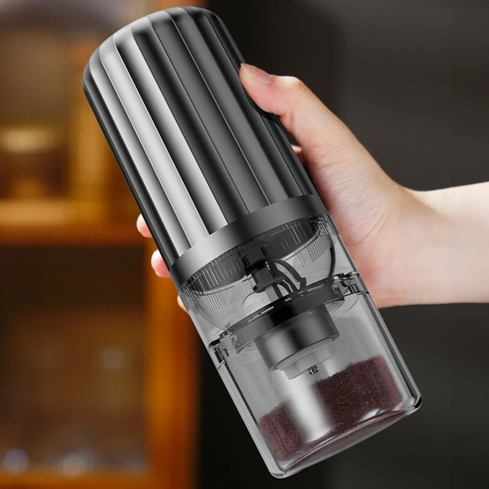 Portable Electric Coffee Grinder Household USB Rechargerable Ultrafine Pulverizer Mini Coffee Bean Grinder Food Spice Grinder