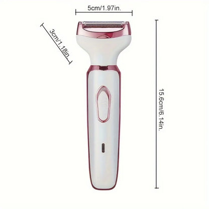 4 In 1 Electric Razor Shaver Multifunctional Lady Shaver Body Hair Removal Epilator Painless Cordless Bikini Trimmer Tool