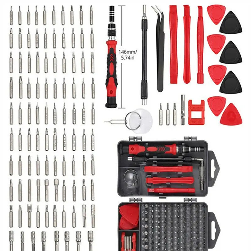 Magnetic Precision Screwdriver Set Electronic Repair Tool Kit Torx Hex Bit Handle  for Computers Laptops Phones Home Diy