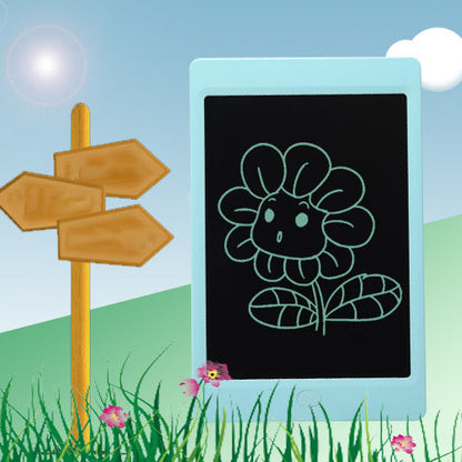 12 Inch Handwriting Board Color Pen Children's Drawing Board LCD Liquid Crystal Handwriting Board Intelligent Electronic Small Blackboard