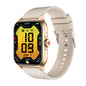 New QX15 smart watch Bluetooth call HD screen rotating button heart rate blood oxygen waterproof sports
