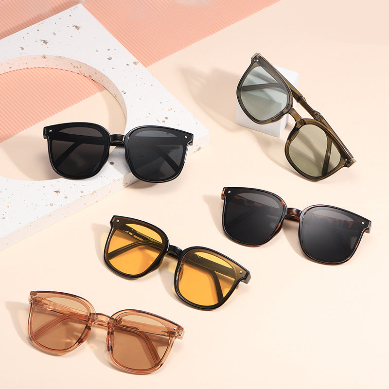 Retro Folding Sunglasses Unisex Outdoor Glasses Sunglasses