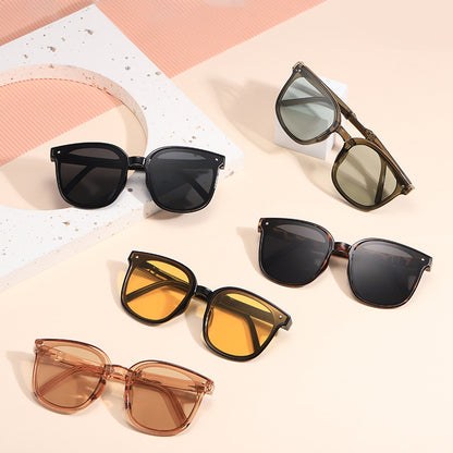 Retro Folding Sunglasses Unisex Outdoor Glasses Sunglasses