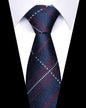 Men's 8cm Business Professional Striped Tie Wedding Suit Accessories Polyester Tie Men