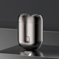 USB rechargeable electric washable shaver, men's dual blade mini travel portable shaver