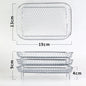 Airfryer Accessories Three-Tier Airfryer Steamer Rack Stainless Steel DZ201 Stackable Rack Dehydration Rack Dried Fruit Rack