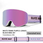 Cover Ski Glasses Winter Outdoor Sports Goggles Double Layer Anti Fog Single Double Plate Snow Goggles