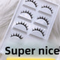 Cartoon Bushy Black Terrier Big Devil False Eyelashes Whole Piece Barbie Eyelashes Natural Little Devil