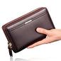 Brand wallet men wallets leather fashion handbags Men's wallet luxury high capacity casual black men's handbag wallet leather