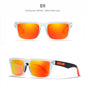 Classic polarized sunglasses for men and women ultra light driving glasses colorful real film sunglasses