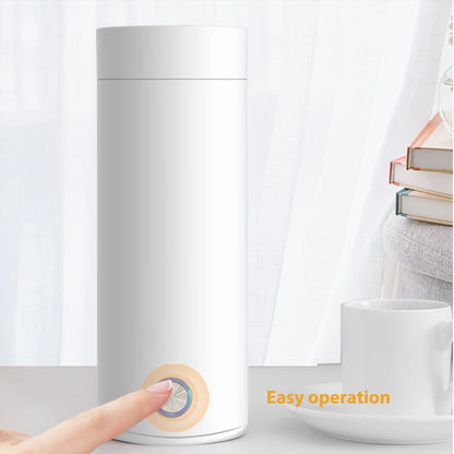 Portable Electric Travel Kettle 400ml  Stainless Steel Vacuum Insulated for Tea/Coffee/Baby Milk Fast Boiling