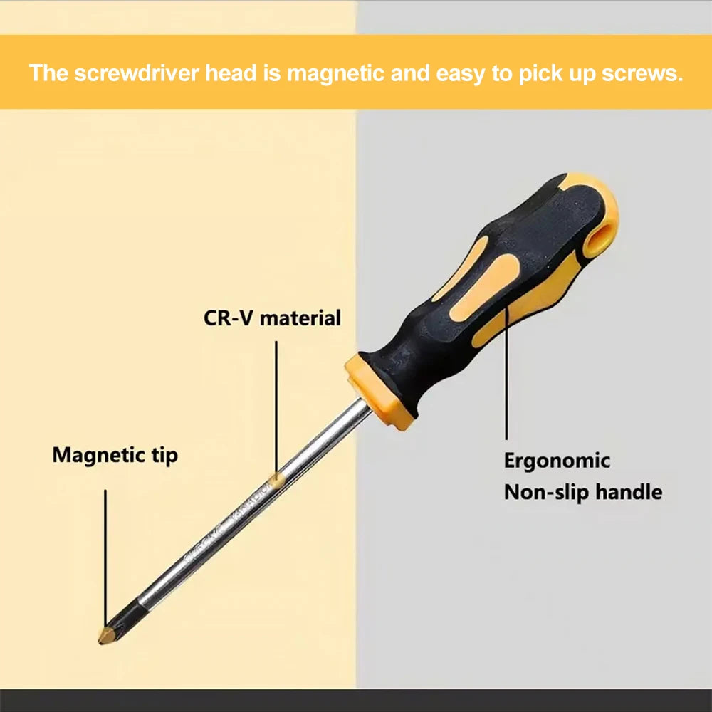 Portable Magnetic Screwdriver Set With Box 43 Pcs Professional Repair Hand Tools For Home Furniture Car Electrical Appliances