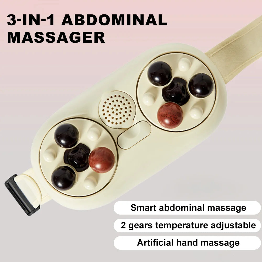 Waist Roller Massage Device Tool For Woman Abdomen Promote Intestinal Peristalsis  Body Sculpting Machin Abdominal Massager