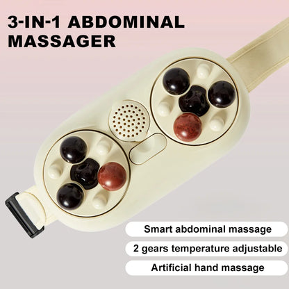 Waist Roller Massage Device Tool For Woman Abdomen Promote Intestinal Peristalsis  Body Sculpting Machin Abdominal Massager
