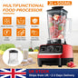 Multifunctional Blender Set 2L+600ML Large Capacity High Power Wall Breaker Stainless Steel 6-Blade Mixer Juicer Food Machine
