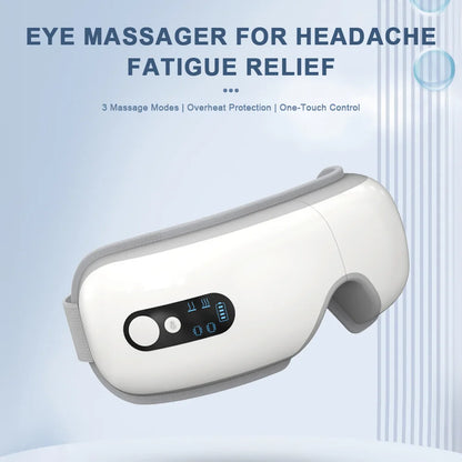 Intelligent Eye Massager Instrument Vibration Eye Care Massager Airbag Compress Three levels of Hot Compress Eye Fatigue Relieve