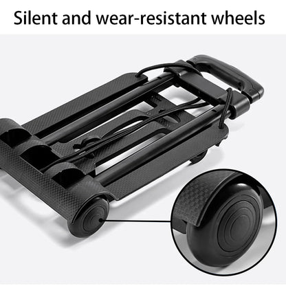 Wheel Trolley folding luggage trolley Folding Hand Truck Barrow Cart Travel Luggage Shopping Cart Portable Home Use Cart