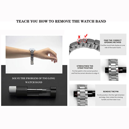 BOSCK Analog Mens Watch 40mm Easy Read Stainless Steel Business Watch for Men Mens Wrist Watches Wrist Watch for Men