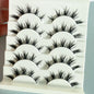 Cartoon Bushy Black Terrier Big Devil False Eyelashes Whole Piece Barbie Eyelashes Natural Little Devil