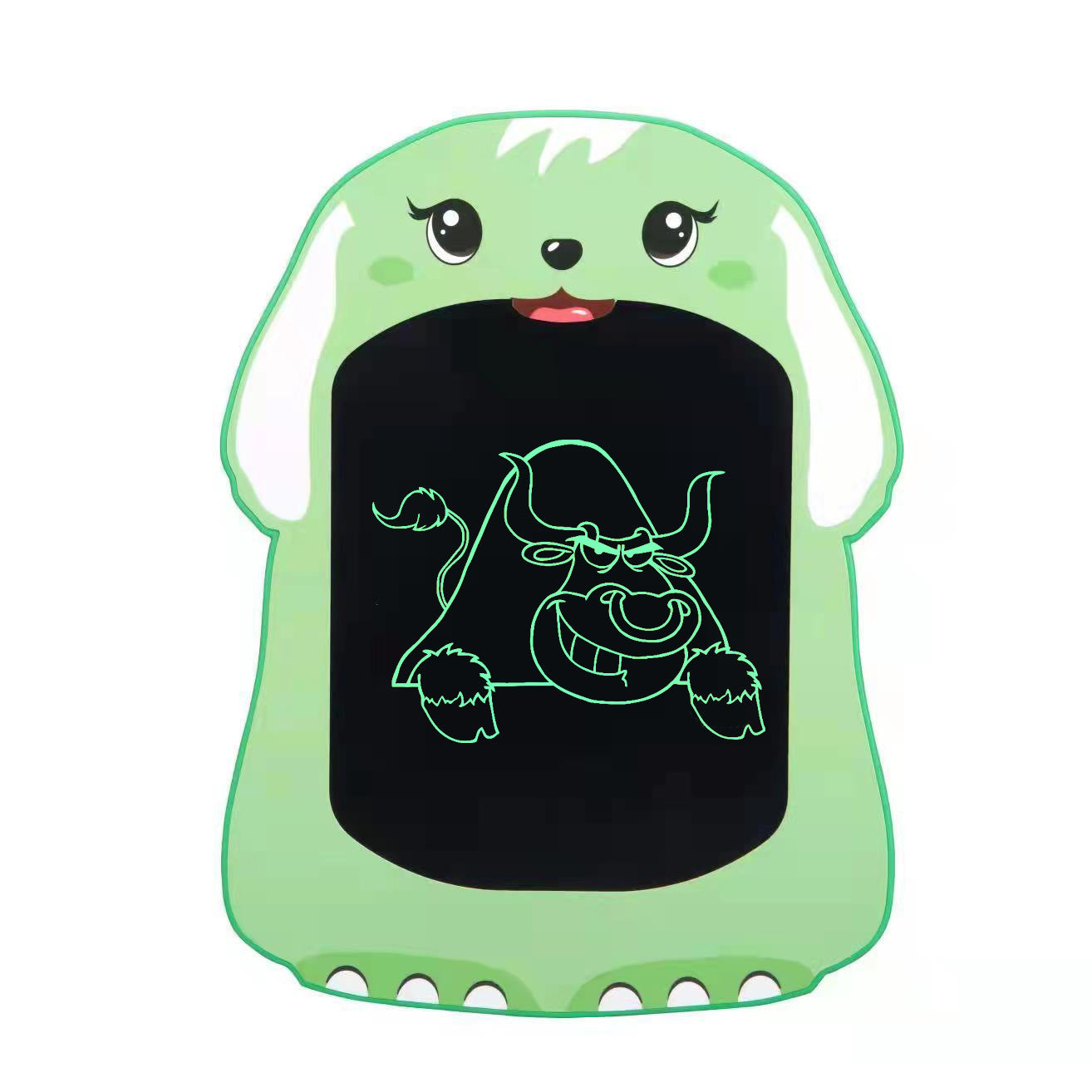 8.5 Inch Cartoon Children's Graffiti Puzzle Early Education Painting LCD Drawing Board Light Energy LCD Writing Board
